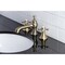 Kingston Brass KC7063BX English Country 8" Widespread Bathroom Faucet, Antique Brass KC7063BX - alternate 4